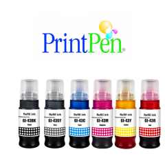 Printpen Canon GI-43 Yellow Mürekkep (70ml./Sise)