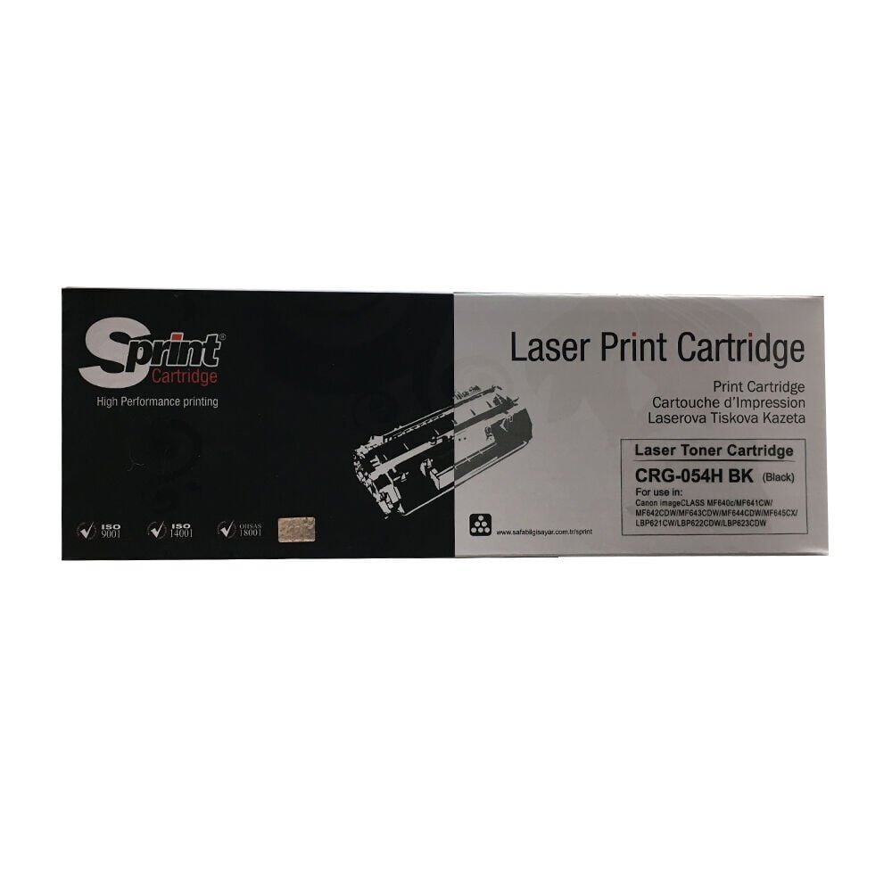 Sprint Canon CRG-054H Black Laser Toner Kartuş