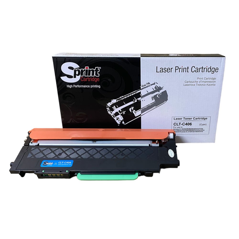 Sprint Samsung CLT-C406S Mavi Laser Toner Kartuş