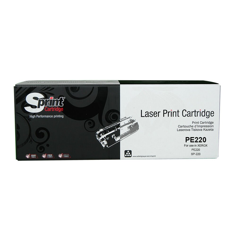 Sprint Xerox PE220 Muadil Laser Toner Kartuş (013R00621)