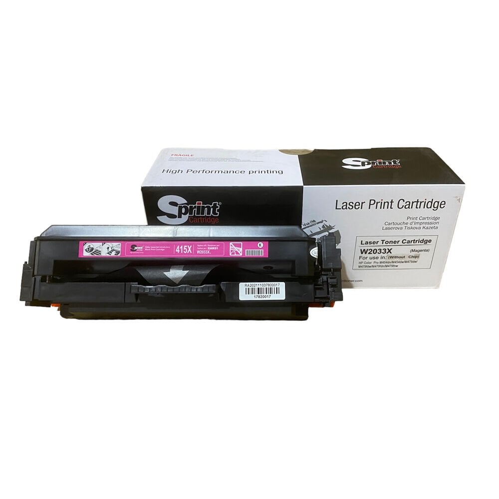 Sprint Canon CRG055H Chipsiz Magenta Laser Toner (055H)
