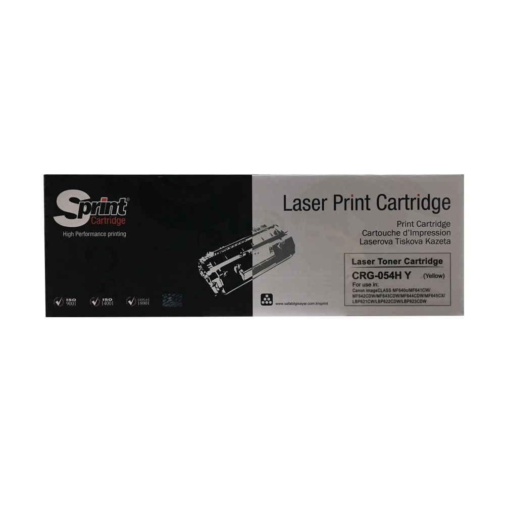 Sprint Hp CF542X Sarı Laser Toner Kartuş (203X)