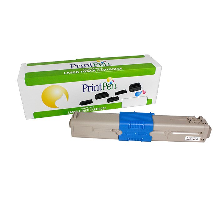 Printpen Oki C332, MC363 Siyah Laser Toner Kartuş (46508736)