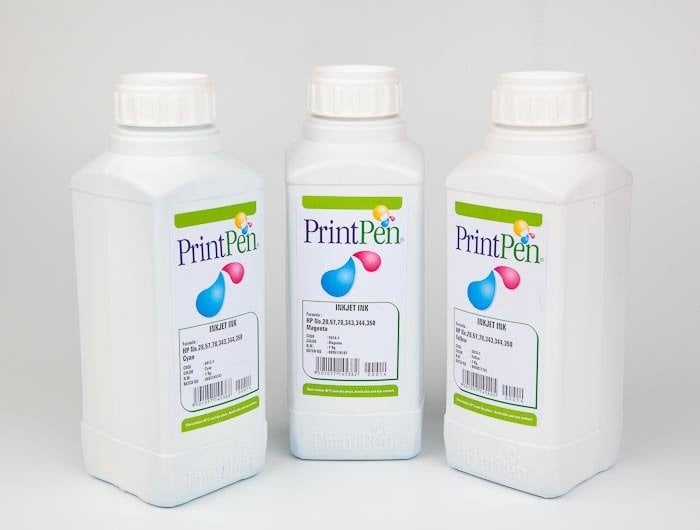 PrintPen DuraColor Ink HP Photo Cyan 1Kg.
