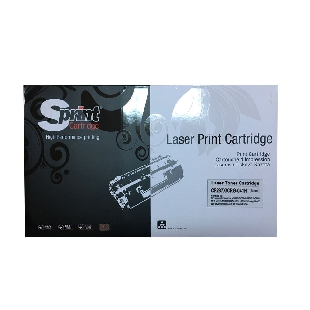 Sprint Hp CF287X, Canon CRG041H LaserJet Toner Kartuşu