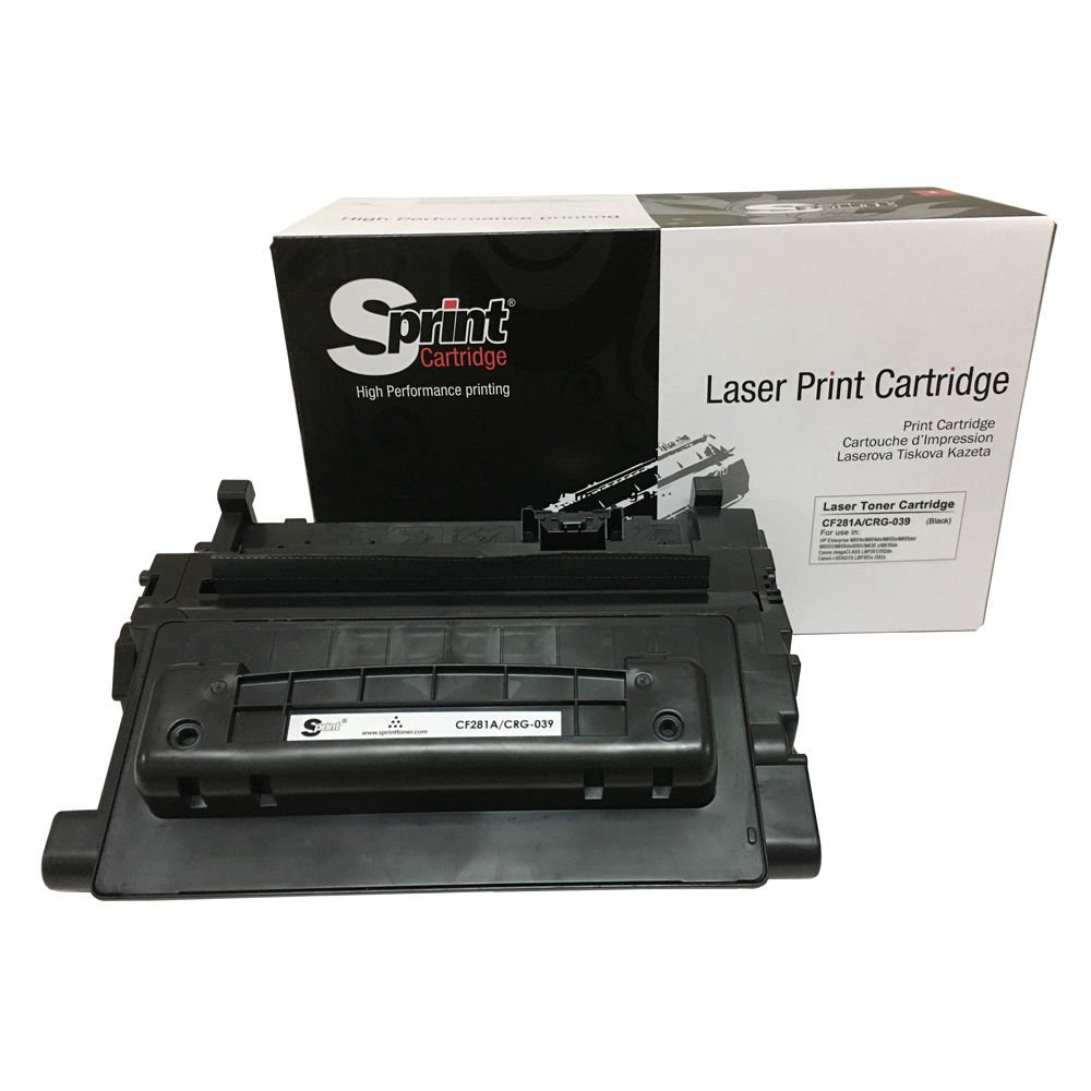 Sprint Hp CF281A, Canon CRG039 Laser Toner Kartuş