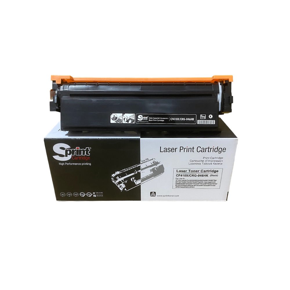 Sprint Hp CF410X, Canon CRG046H Black LaserJet Toner