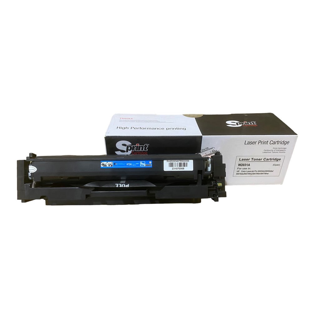 Sprint Hp W2031A Mavi LaserJet Toner Kartuşu (415A)