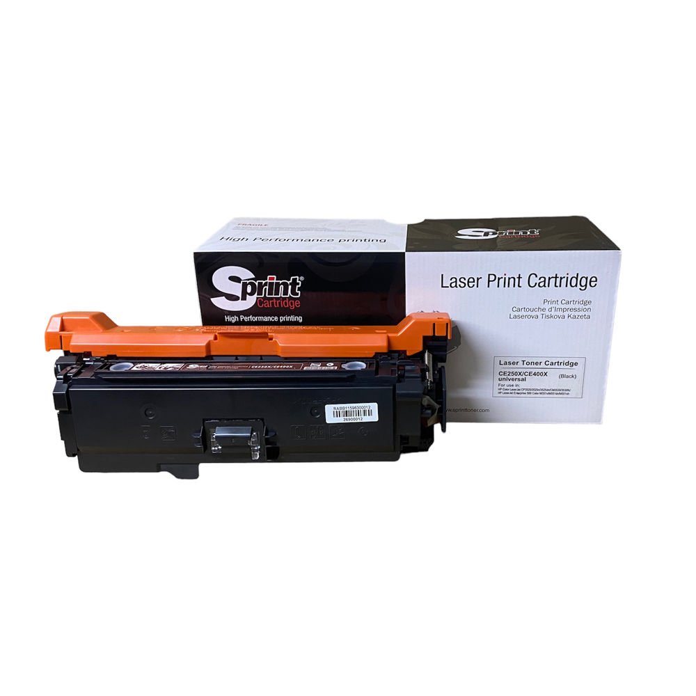 Sprint Hp CE400X, CE250X Siyah LaserJet Toner (507A)