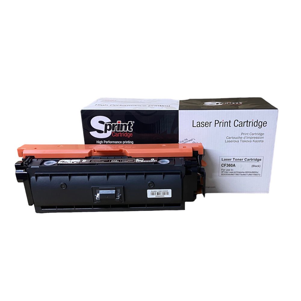 Sprint Hp CF360A, Canon CRG040 Black LaserJet Toner (508A)