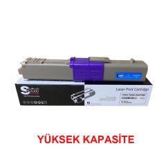 Sprint Oki C332dn, MC363dn Mavi Laser Toner Kartuş