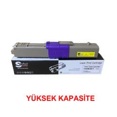 Sprint Oki C332dn, MC363dn Sarı Laser Toner Kartuş