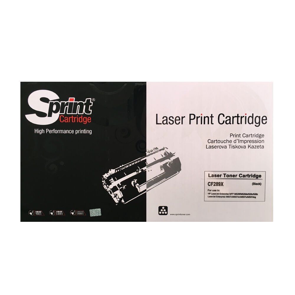 Sprint Hp CF289X LaserJet Toner Kartuşu (89X)