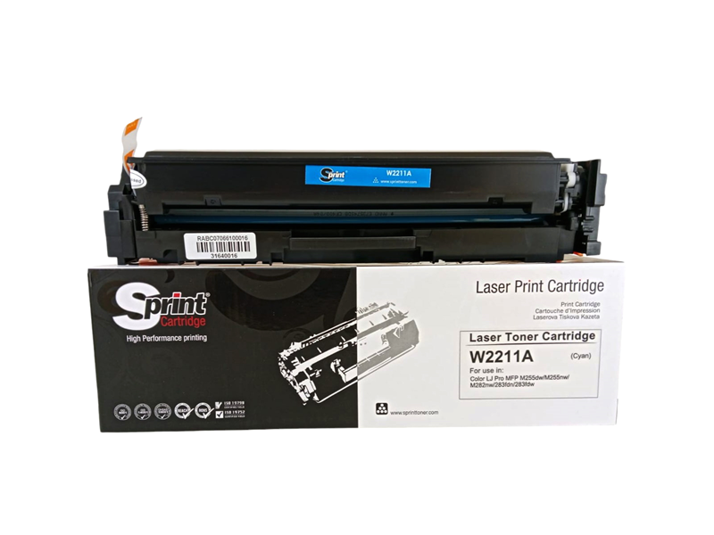Sprint Hp W2211A Mavi LaserJet Toner Kartuşu (207A)