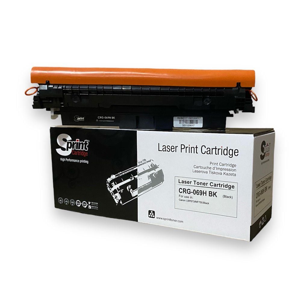 Sprint Canon CRG-069H BK Siyah Laser Toner Kartuş (CRG069)
